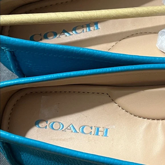 Gently Used Coach Women's Marley Leather Loafers - Picture 6 of 17